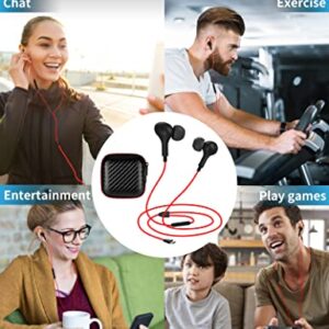 Usb C Headphone Wired Earbuds Magnetic in-Ear Type C Earphone with Microphone for Samsung Galaxy A53 S23 Ultra S22 S21 S20 Google Pixel 7 6 6a iPad 10