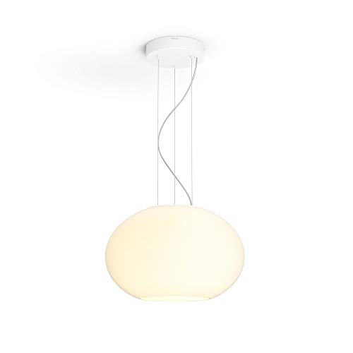 Philips Hue Flourish White & Color Ambiance Smart Pendant Lamp, Compatible with Alexa (Requires Hue Hub)