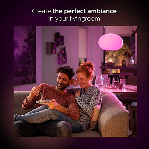 Philips Hue Flourish White & Color Ambiance Smart Pendant Lamp, Compatible with Alexa (Requires Hue Hub)