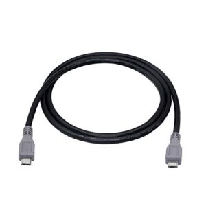 cerrxian usb micro male to micro male otg adapter cable (1m)