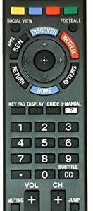 Replacement for Sony RM-YD103 Smart TV Remote Control