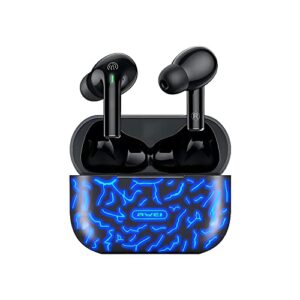 awei t29 pro wireless bluetooth gaming earbuds waterproof headphones with microphone 65ms ultra low latency