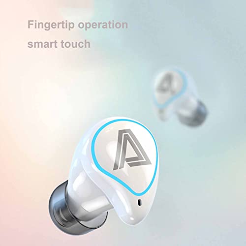 Wireless Earbuds,Bluetooth 5.0 Headphones with Charging Case,in Ear Headset Noise Cancelling Microphone,LCD Display, for Sports/Working