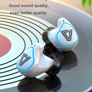 Wireless Earbuds,Bluetooth 5.0 Headphones with Charging Case,in Ear Headset Noise Cancelling Microphone,LCD Display, for Sports/Working