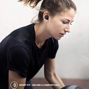 Jaybird RUN XT True Wireless Headphones (Storm Grey/Glacier) (Renewed)