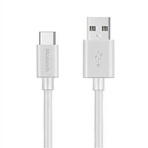 mageek usb c cable 10 ft, [10 feet] super long type c charger premium usb cable, usb a to type c charging cable fast charge for samsung galaxy s20 s10 / note 8, lg v20 and other usb c charger (white)