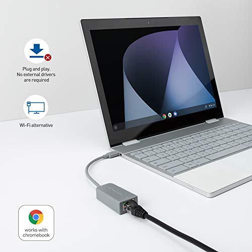 [Works with Chromebook Certified] Cable Matters USB C to Gigabit Ethernet Adapter