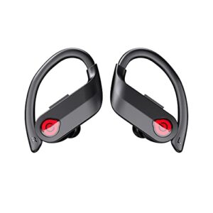 dmnzoey bluetooth headset in-ear earbuds physical noise reduction headphones bluetooth 5.3 fast and stable connection for sports black