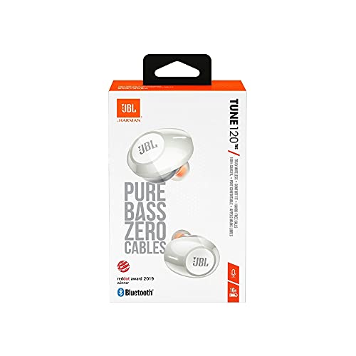 JBL TUNE 120TWS - True Wireless in-Ear Headphone - White