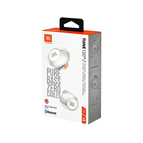 JBL TUNE 120TWS - True Wireless in-Ear Headphone - White