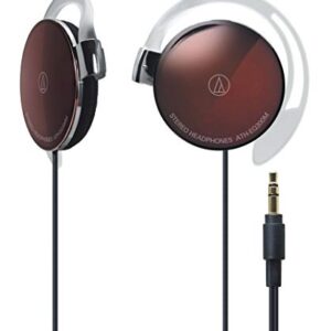 Audio Technica ATH-EQ300M BW Brown | Ear-Fit Headphones (Japan Import)