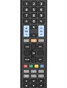 One For All Samsung TV Replacement Remote – Works with All Samsung TVs (LED, LCD, Plasma) – Ideal TV Replacement Remote Control with Same Functions as The Original Samsung Remote - Black – Urc1810