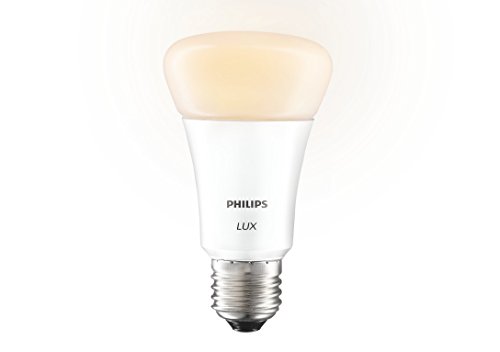 Philips 433706 Hue Lux Starter Kit 2 Bulbs and 1 Hub 60W Equivalent A19 LED 1st Generation