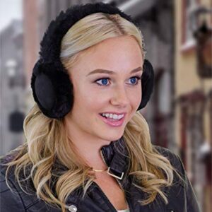 ALZO Bluetooth Earmuff Headphones Fashion Accessory Black