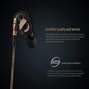 Kz ATE Copper Driver Ear Hook HiFi in Ear Earphone Sport Headphones for Running with Foam Eartips with Microphone