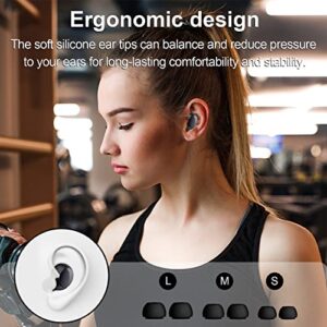 FEANS Wireless Earbuds P3 Bluetooth 5.3 Call Noise Cancelling Earbuds in Ear Headphones with Microphones LED Digital Display IPX5 Waterproof Earbuds for iPhone Android PC Laptop Sport Workout