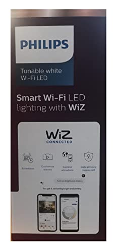 Philips Tunable White 5/6 in. LED 65W Equivalent Dimmable Smart Wi-Fi Wiz Connected Recessed Downlight Kit