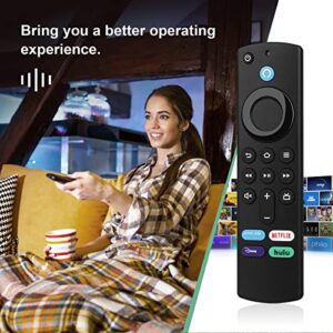 3rd GEN Replacement Voice Remote L5B83G Applicable for Fire TV Cube (1st Gen & 2nd Gen), Fire TV Stick (2nd Gen, 3rd Gen, 4K, Lite,) and Fire TV (3rd Gen, Pendant Design)