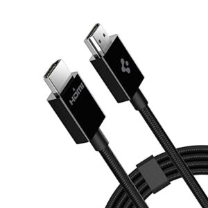 spigen 8k hdmi cable 6.6ft 48gbps ultra high speed hdmi 2.1 certified 8k 60hz 4k 120hz dynamic hdr earc dolby vision hdmi for macbook m2 m1 pro 2021 apple roku fire samsung tv xbox ps5 ps4