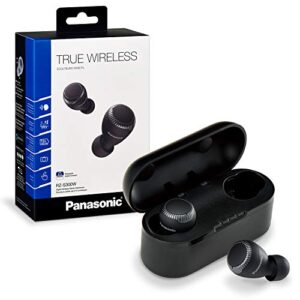 Panasonic True Wireless Earbuds | Bluetooth Earbuds|IPX4 Water Resistant | Small, Lightweight | Long Battery Life, Alexa Compatible | RZ-S300W (Black)