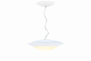 philips hue phoenix dimmable led smart pendant light (opal white works with alexa apple homekit and google assistant)