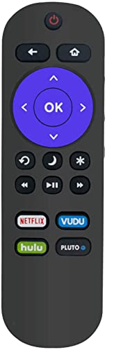 Remote Control Compatible with All Philips ROKU TV Remote (Philips Roku101018E0016 Remote)