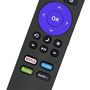 Remote Control Compatible with All Philips ROKU TV Remote (Philips Roku101018E0016 Remote)