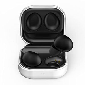 eloven wireless earbuds hi-fi stereo sound earphones bluetooth headphones for sports meeting in-ear earphones noise cancelling comfort fit earphones with mic touch control for iphone samsung black