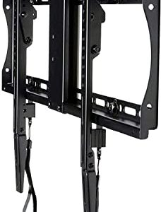 VideoSecu Mounts Tilt TV Wall Mount Bracket for Most 23"- 85" LCD UHD LED Plasma TV with 75X75 100x100 400x400 684x400 700x400mm, with Magnetic Stud Finder and HDMI Cable MF609B BXM