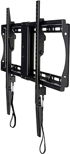 VideoSecu Mounts Tilt TV Wall Mount Bracket for Most 23"- 85" LCD UHD LED Plasma TV with 75X75 100x100 400x400 684x400 700x400mm, with Magnetic Stud Finder and HDMI Cable MF609B BXM