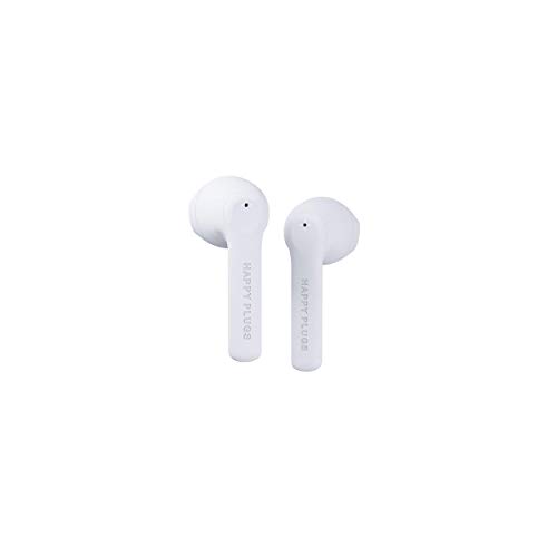 Happy Plugs Air 1 Go True Wireless in-Ear Earbuds (White)