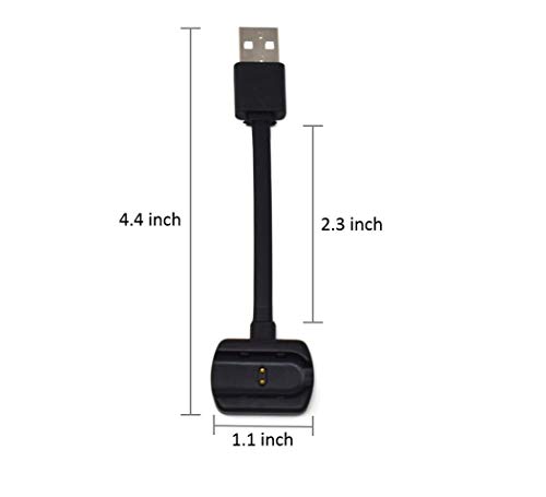 Zotech Replacement Charging Cradle with USB Cable for Jaybird Tarah (Black) (Tarah)