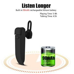 Multi-Language Translator Bluetooth Wireless Earphone Portable Business Headphone 16 Languages Translation Earphone -Black