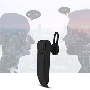 Multi-Language Translator Bluetooth Wireless Earphone Portable Business Headphone 16 Languages Translation Earphone -Black