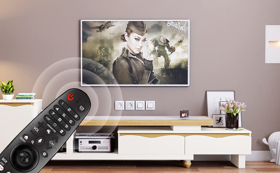 Replace Remote Control for LG TV AN-MR650A fit for LG Smart TV 43UJ654T 49UJ634V 49UJ7700 55SJ8000 55SJ800A 55SJ8500 55SJ850T 55UJ634V 55UJ6520-UD 55UJ6540-UB 55UJ7700