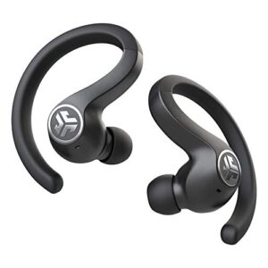 jlab audio jbuds air sport true wireless bluetooth earbuds + charging case – black – ip66 sweat resistance – class 1 bluetooth 5 (renewed)
