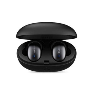 1more stylish true wireless earbuds, bluetooth 5.0, 24-hour playtime, stereo in-ear headphones with charging case, built-in microphone, alternate pairing mode