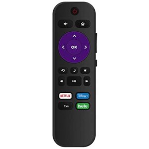 replacement remote control applicable for hisense roku tv 55h8g 65h8g 58r6e3 43r6090g 55r8f 50r6090g 65r8f h6570g 55h8f 32h4f 43h4030f1 58r6e 43h4f 55r6e3 50r6e3 65r6090g 65r6e3 32h4030f1 50r6e 75r6e3