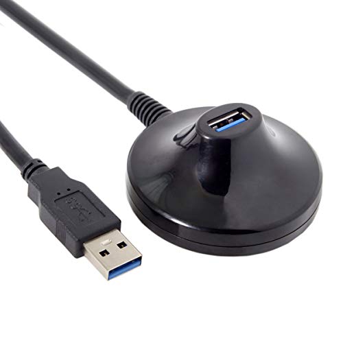 Xiwai USB 3.0 Type-A Male to Female Extension Dock Station Docking Cable 0.8m