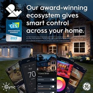 GE CYNC Smart Thermostat, ENERGY STAR Certified, Programmable Wi-Fi Thermostat, Works with Alexa and Google Home