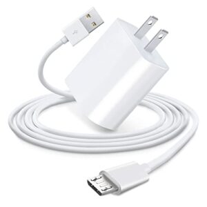 micro usb charger charging cable cord compatible for square contactless and chip reader (5ft)