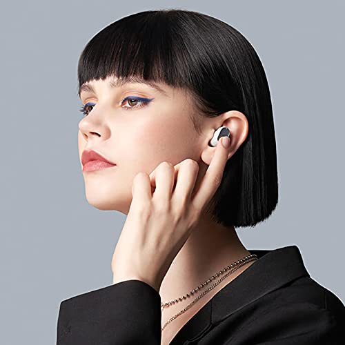 Xiaomi Redmi Buds 3 Pro in-Ear Wireless Earbuds, 35dB Active Noise Cancellation + Ambient Sound, 28 Hr Battery Life, Triple Mics for Voice Clarity, USB Type-C or Wireless Charging, Glacial Gray