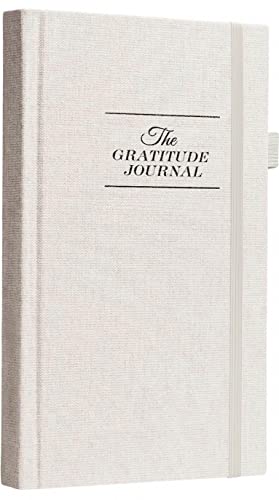 The Gratitude Journal: 5 Minute Journal - Just Five Minutes a Day to Inspire Thankfulness, Mindfulness, Positivity, Happiness, Affirmation, Productivity & Self Care - Undated Daily Reflection & Gratitude Journal for Women & Men - Upgraded with Pen Holder,