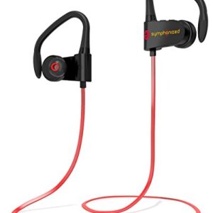 Symphonized Neckband Bluetooth Headphones - Wireless Sport Earbuds, Bluetooth Wireless Earbuds with Earhooks, Bluetooth Earbuds with Ear Hook, Running Earbuds, Neck Bluetooth Headphones Microphone