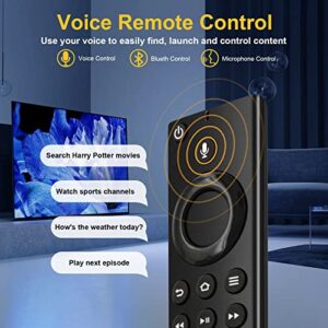 NS-RCFNA-21 CT-RC1US-21 Replacement Voice Remote for Insignia Fire Smart TVs and Toshiba Fire Smart TVs with 4 Shortcut Buttons - PrimeVideo Netflix Disney+ Hulu,Low Energy Consumption