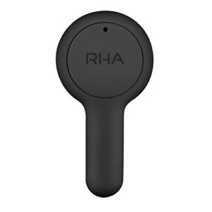 RHA Trueconnect - Carbon Black: True Wireless Earbuds with Bluetooth 5 & Sweatproof for Sport Activity