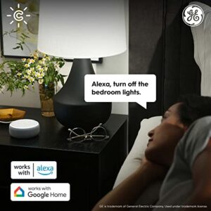 GE CYNC Dynamic Effects Smart LED Light Bulb, Color Changing, Bluetooth and Wi-Fi, Works with Alexa and Google Home, BR30 Indoor Floodlight Bulb