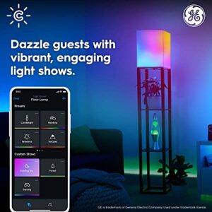 GE CYNC Dynamic Effects Smart LED Light Bulb, Color Changing, Bluetooth and Wi-Fi, Works with Alexa and Google Home, BR30 Indoor Floodlight Bulb