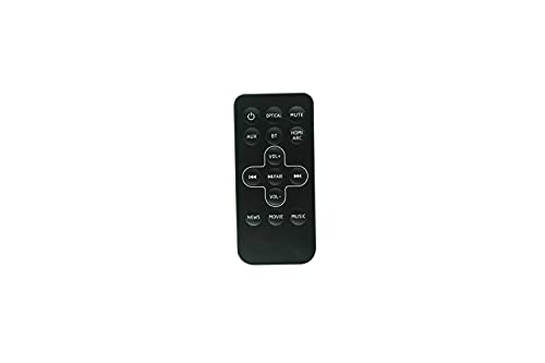 HCDZ Replacement Remote Control for TCL Alto 5 TS5000 TS5010 TS5000EU Hight 5+ TS501 2.0 2.1 Channel Bluetooth Soundbar Sound Bar System