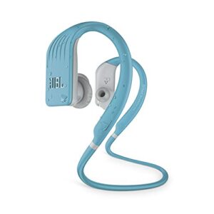 jbl endurance jump- wireless heaphones, bluetooth sport earphones with microphone, waterproof, up to 8 hours battery, charging case and quick charge (teal)